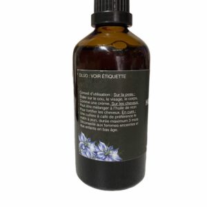 Huile de nigelle d’Éthiopie 5 flacons de 100ml est issue de la graine de nigelle qui contient à elle seule plus de 100 bienfaits différents.