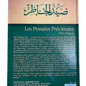Les pensées Précieuses Ibn Al Jawzi Un livre unique d'une sagesse et éloquence rare dont la renommée n'est pas usurpée, très profitable