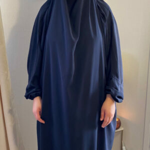 Jilbab Une Pièce Couleur au Choix Très pratique pour femme musulmane idéale pour faire la prière facile à mettre taille unique