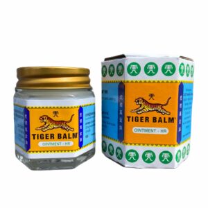 Le Baume du Tigre Blanc est une crème de massage utilisée pour les maux de tête, la congestion nasale et les piqûres d'insectes.