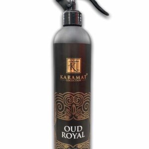 Spray d'intérieur Oud Royal Ce désodorisant vous permettra de vous débarrasser des mauvaises odeurs en vaporisant sur les rideaux, tapis..