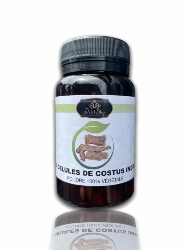 Gélules de Costus Indien son goût étant très amer nous vous les proposons sous forme de gélules 100% naturelles et bio pour faciliter sa prise