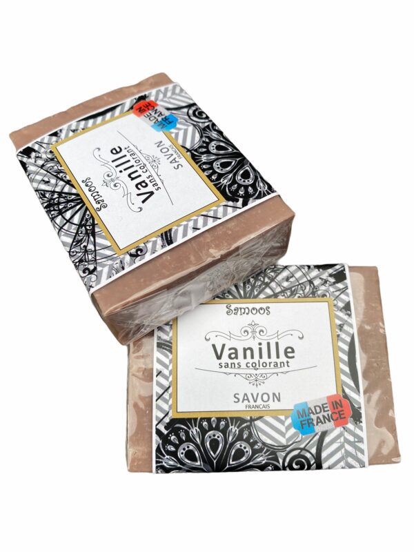 Savon Vanille Sans Colorant Profitez d'un moment de bien-être lors de son utilisation et profitez de son délicat parfum