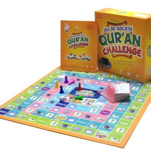 Jeu de Société Quran Challenge - Orientica est un jeu unique basé sur le Livre Sacré et qui vise l'amusement à la fois ludique et éducatif