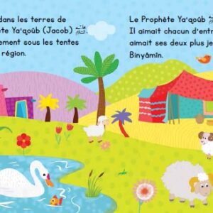 Ce livre cartonné richement illustré introduit aux enfants l’histoire inspirante du Prophète Yoûssouf (Paix sur lui).