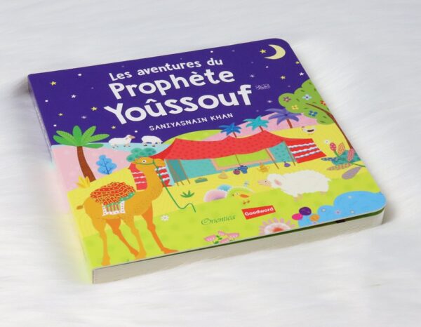 Ce livre cartonné richement illustré introduit aux enfants l’histoire inspirante du Prophète Yoûssouf (Paix sur lui).