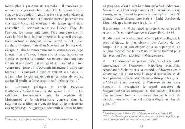 101 Témoignages sur le Prophète de l'Islam Penseurs, philosophes, écrivains, hommes politiques, scientifiques occidentaux et autres