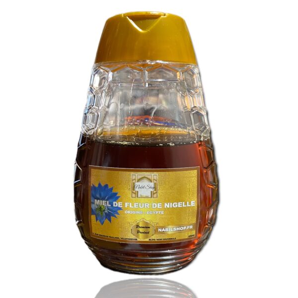 Miel de Fleur de Nigelle 250g Idéal pour booster le système immunitaire tout comme la nigelle d’où est issue la fleur