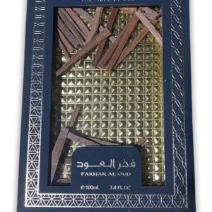 Eau de Parfum Fakhar Al Oud de la maison de parfumerie Ard Al Zaafaran trading fabriqué au émirat arabe uni. Contenance 100ml.