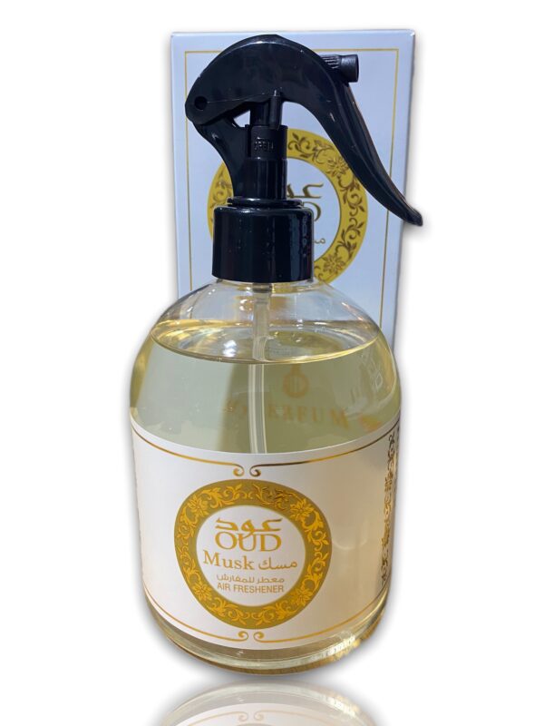 Parfum d'Intérieur Oud Musk de la grande maison de parfumerie émiratie My Perfumes très appréciée et reconnu au moyen orient