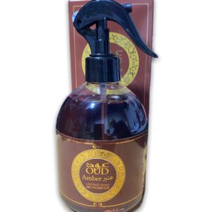 Parfum d’Ambiance Oud Amber de la grande maison de parfumerie émiratie My Perfumes très appréciée et reconnu au moyen orient.