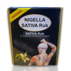 Crème Habba Sawda pour soulager les muscles, les courbatures, le mal de dos. L'huile de nigelle va avoir un effet bénéfique en massant.