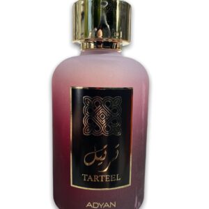 Eau de Parfum Tarteel Adyan est un parfum Ambre Épicé pour homme et femme. Les notes de tête Safran, Bergamote et Citron;