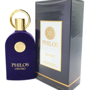 Eau de Parfum Philos Centro Notes de tête: Jacinthe et Ananas cœur: Jasmin, Poivre Rose, Iris fond: Vetiver, Ambre, Musc, Vanille et Patchouli