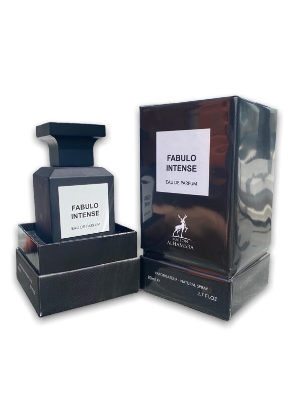 Eau de Parfum Fabulo intense comporte des épices et des notes gourmandes chaudes et sucrées.Famille olfactive : Ambrée.Contenance: 100ml.