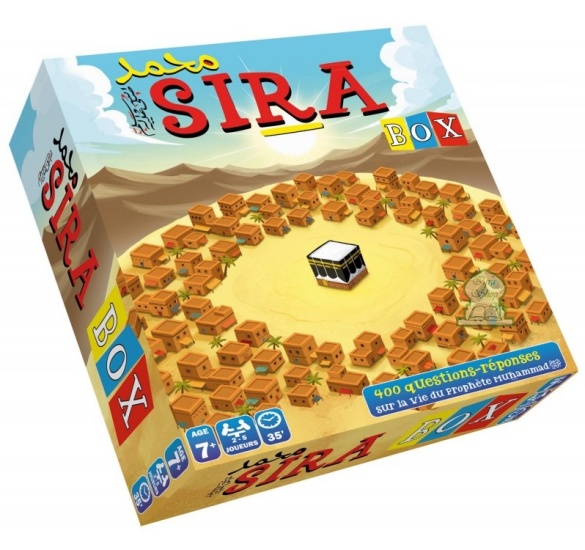 Sira Box - Jeu de société est un jeu passionnant pour faire découvrir aux enfants et adultes la vie du ProphèteMuhammad (SAW) de sa naissance a sa mort