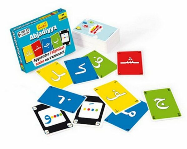 Abjadiyya - Apprendre l'alphabet arabe en s'amusant accompagne les enfants dans leurs apprentissages de l’alphabet arabe tout en jouant