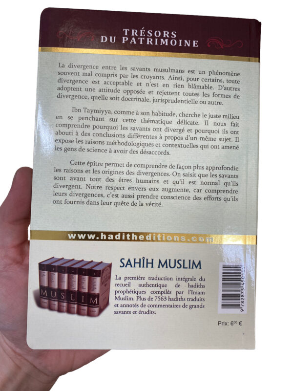 Pourquoi Les Savants Divergent? Ibn-Tayymiya La divergence entre les savants musulmans est un phénomène souvent mal compris par les croyants.