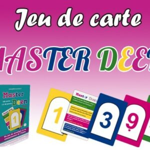 Master Deen Junior (Dès 7ans) Il contient 110 cartes avec 120 questions : sur le Coran, les Prophètes, le Prophète Mohamed (PBSL) et l'Islam en général