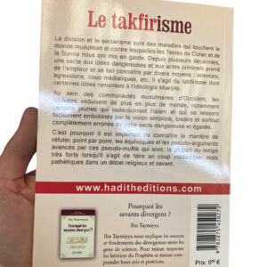 Le Takfirisme Al-Utaybi Réfutation par les Textes & paroles de savants : Ibn-Taymiyya, Al-Nawawi, Ibn-Hajar, Ibn-Baz, Ibn-Uthaymin, Al-Albani ...