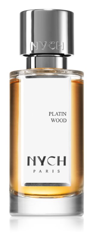 Platin Wood - Nych Paris notes de tête citron, absolu de vanillenotes de cœur rose, absolu de vanille, safran, cannelle, jasmin, racine d'iris