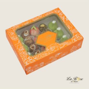 Les Fruits de l’Orient Un magnifique assortiment de douceurs fines, une variété de saveurs pour le plus grand plaisir de tous les gourmands.